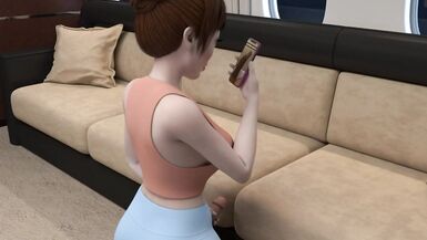 Mandy Bear - futanari boss fucks big ass - 3D TS Animation - 12 image