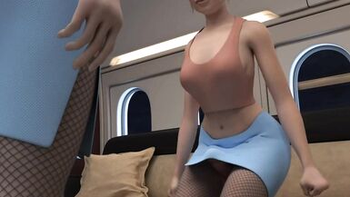 Mandy Bear - futanari boss fucks big ass - 3D TS Animation - 2 image