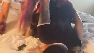 Transbian Stepsisters at Play - 6 image