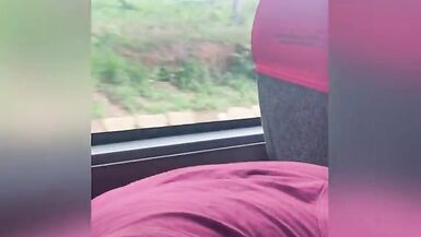 Amazon Shemale dick sucked in the bus - 2 image