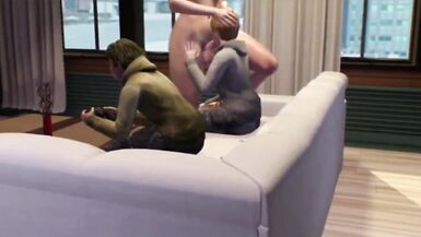 Shemale Mommy fucks Guy Compilation - Futanari Porn Film - 9 image