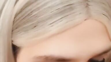 Hot TS Latina Mistress Mariah gives Hot Latin Boyfriend Sloppy Blowjob - 4 image