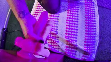 Ren taking TWO DILDOS at the same Time YUM - 10 image