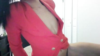 sexy tgirl webcam show! - 2 image