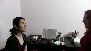 Sissified femboi get huge facial - 5 image