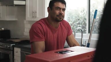 Sexy Trans Fucks Guy Bareback - 6 image