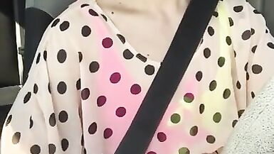 Trans Driving JO, Fun at the Lake, Bust a Load in Car. - 5 image