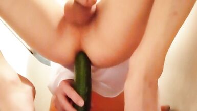  trans Rides a Dildo and Fucks to Orgasm - 13 image