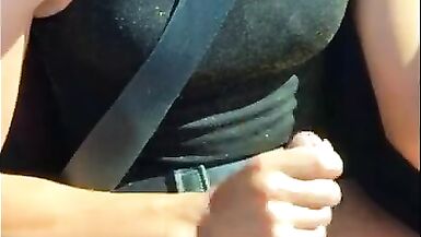 Trans having Fun at the Lake and Busting a Load on a Trail. Gets Naked. - 11 image