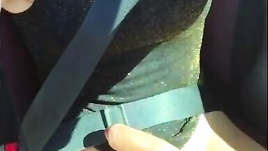 Trans having Fun at the Lake and Busting a Load on a Trail. Gets Naked. - 9 image