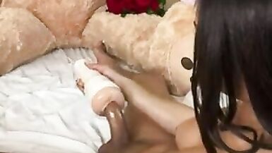 TS Jasmin FleshLight CumShot - 10 image