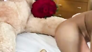 TS Jasmin FleshLight CumShot - 4 image