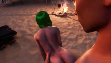 Jason Fucks a Green-Haired Futanari - 12 image