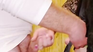 Tranny Sucks and Sword Fights with Client - 12 image