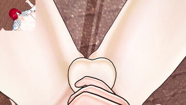 Fairy Tail - Futa Lucy & Futa Erza Bang you | Male Taker POV - 3 image