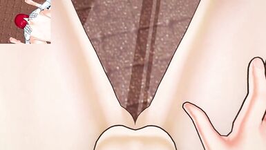 Fairy Tail - Futa Lucy & Futa Erza Bang you | Male Taker POV - 4 image