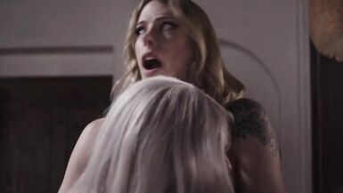 Hot shemale sister fucks shemale ass hard