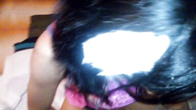 Cute Teen Femboy Double Cumshot in her Mounth - 12 image