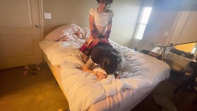 Transbian Stepsister using me for her Pleasure - 12 image