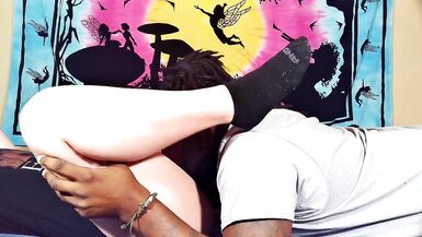 FTM Transman // Ethan Hawk Grindr Hookup with Sexy Black Man BBC - 1 image