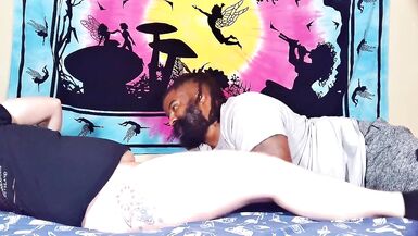 FTM Transman // Ethan Hawk Grindr Hookup with Sexy Black Man BBC - 7 image