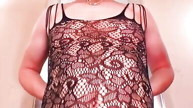 TS Sissy Rides HUGE BBC to Sissygasm Caged - 7 image