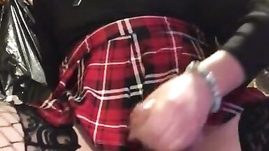 Trans Girl Plays with herself - 13 image