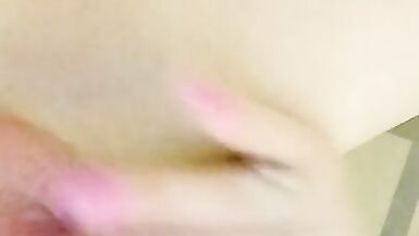 Shemale Solo Cream Pie - 10 image