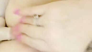 Shemale Solo Cream Pie - 13 image