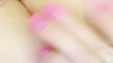 Shemale Solo Cream Pie - 14 image