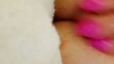 Shemale Solo Cream Pie - 15 image