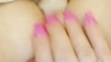 Shemale Solo Cream Pie - 5 image