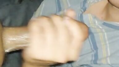 Femboy Sucks Creamy Cock - 14 image