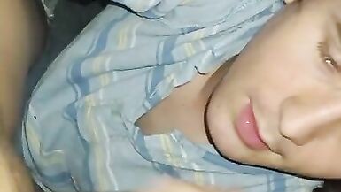 Femboy Sucks Creamy Cock - 7 image