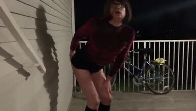 SHORT TIGHT SKIRT SISSY DILDO ASS TO MOUTH FOR DADDY