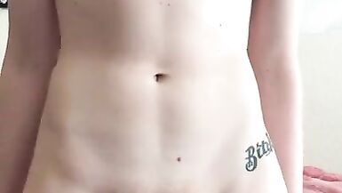 Cute inexperienced blonde natural shemale - 3 image