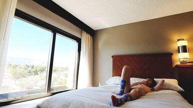 FTM Teen Gets Drenched in Cum 4K - 3 image