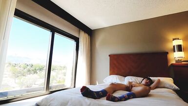 FTM Teen Gets Drenched in Cum 4K - 4 image