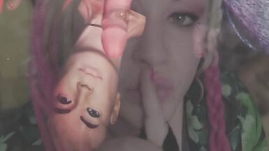 The Story of the Straight Guy Obsessed with the Cute Girls Cock Starring Goddess Lana - 4 image