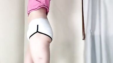 Big Cock Femboi Strips and Jerks for You. - 2 image