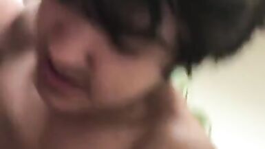 HOT Alt Trans Girl Takes it Bareback