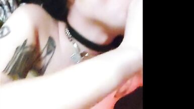 Tatted Trans Girl Loves having her Face Fucked - Indica Dominant - 14 image