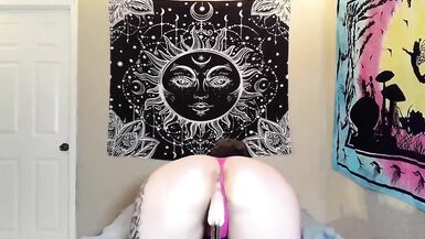 FTM Fucked in little Black Dress and Pink Panties Ethan Hawk - 6 image