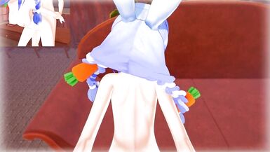 Hololive - Futa Usada Pekora Fuck with Swap | Male Taker POV - 14 image