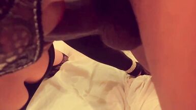 Brazilian Sissy Slut gets her asshole gaped by 2 BBCs - BallsDeep Anal Sex - 4 image