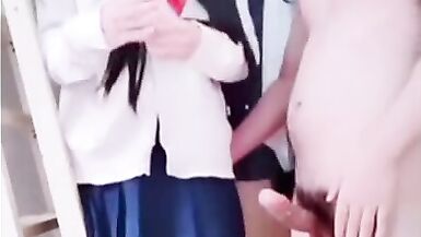 Asian Ladyboy Schoolgirl Good Degrees her Teacher Fuck her Ass very Hard - 6 image