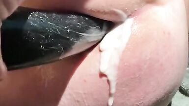 Sissy Slut Anal Fisting and Large Dog Knott taking - 3 image