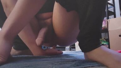 Shemale goes Ball Deep on mr Hankeys Sigmaloid - 4 image