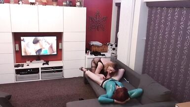 TGirl Lucy is a Dom Slut in Latex - 9 image