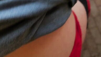 Lea buggers on the balcony - 13 image